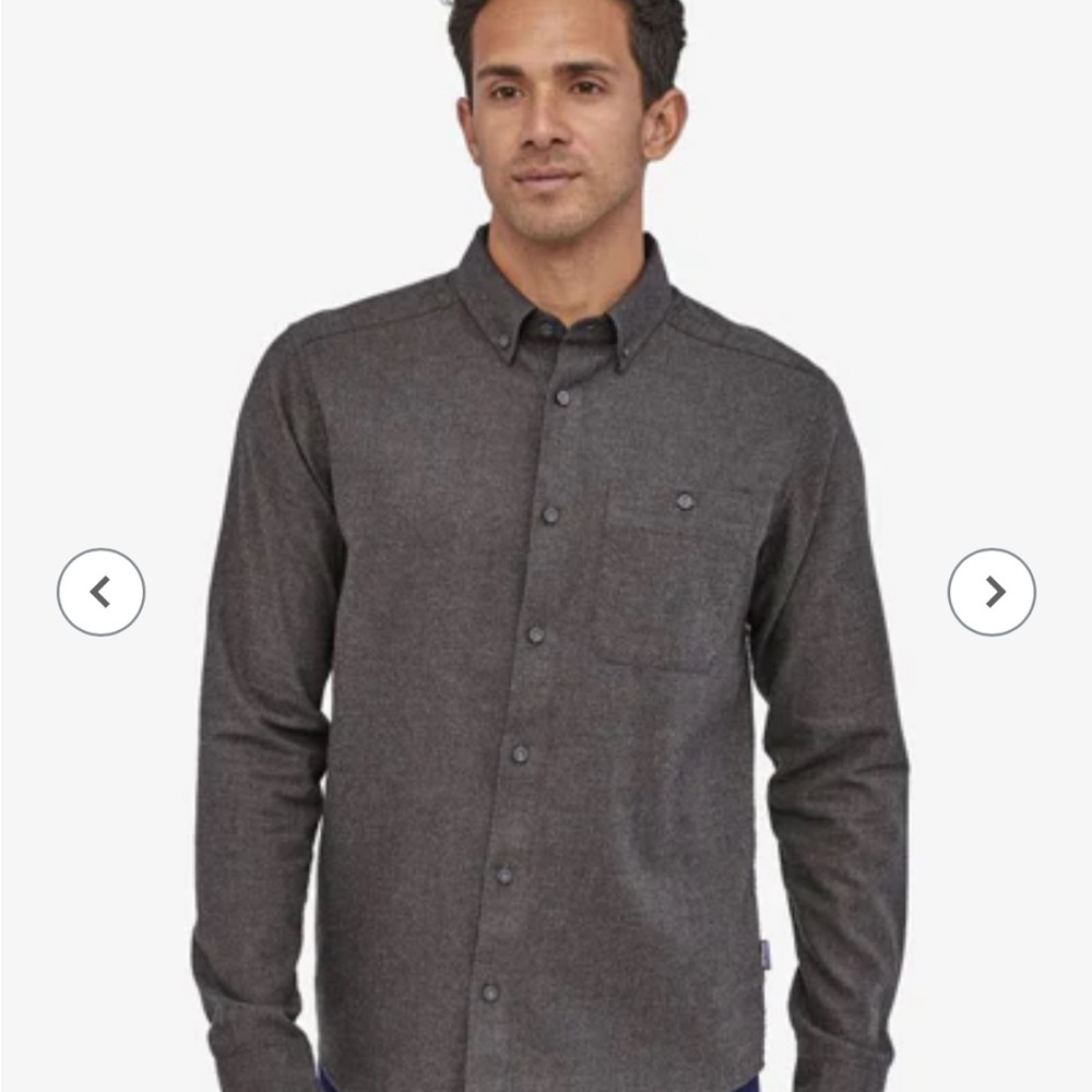 Patagonia Men's Long-Sleeved Vjosa River Pima Cotton Shirt - Picture 8 of 9